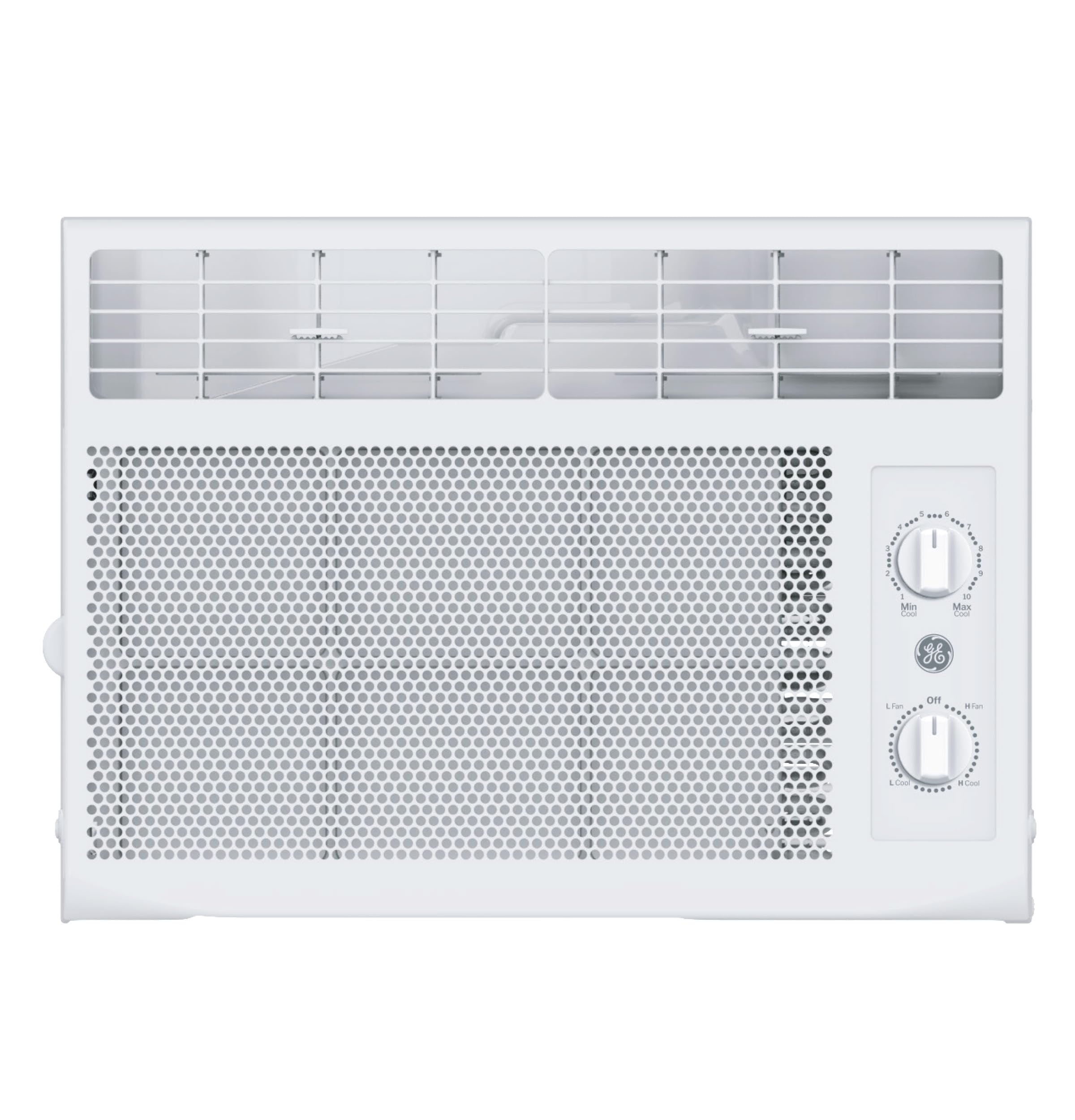 GE Window Air Conditioner Unit 5000 BTU For Small Rooms Up To 150 Sq Ft - Quiet Operation And Easy Install Kit