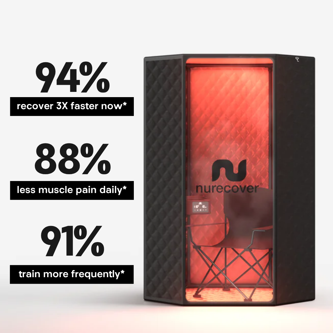 ZenTherm Pro Home Sauna System - Intense Heat Therapy And Red Light Wellness For Total Body Relaxation And Recovery